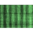 thumbnail image 1 of Ahgly Company Indoor Rectangle Abstract Emerald Green Modern Area Rugs, 2' x 3', 1 of 4