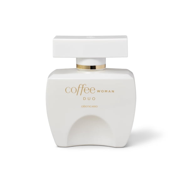 O BOTICARIO Coffee Duo Woman Eau de Toilette, Long-Lasting, Woody, Coffee Fragrance Perfume for Women, 3.4 Ounce