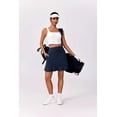 thumbnail image 6 of Pinspark Skorts for Women 18" Golf Athletic Skirts with 6 Pockets High Waisted Tennis Workout Skirts UPF50+ Modest Casual Pickleball Skorts, 6 of 8