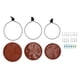 thumbnail image 2 of Bandejas para Pájaros Montadas en árboles para Comedero para Pájaros Cuenco para Baño de Pájaros Bandejas para Comederos para Pájaros con Metal Resistente para Anillo ANGGREK  Otros, 2 of 8