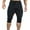 Black, variant on Men's Casual Pants Men's Sports Leisure Running Training Outdoor Cropped Pants Dark Gray L