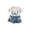 White, variant on XEGLSBU Girls Two Piece Sets Knit Top with Print and Embroidered Denim Jeans Casual Outfits Comfortable Playwear White Size 8-9 Years