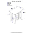 thumbnail image 3 of AFI Nantucket Chair Side Table, Driftwood, 3 of 3