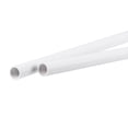 thumbnail image 1 of Unique Bargains Tube Rigide Rond en PVC Blanc 8.8mm ID 11mm OD 500mm pour Tuyau d'Eau 2 Pcs, 1 of 5