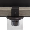 thumbnail image 4 of Lalia Home Farmhouse Rustic Wood Look 3 Light Bath Vanity - Gray, 4 of 4
