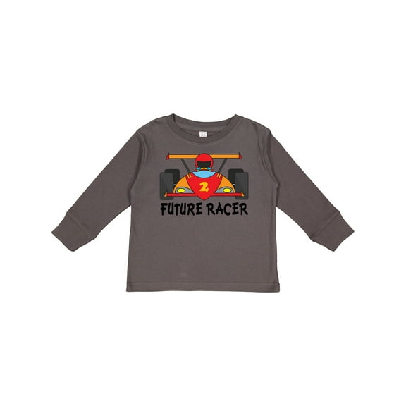 Inktastic Race Car Racing Boys Long Sleeve Toddler T-Shirt