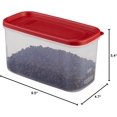 thumbnail image 3 of Rubbermaid® Modular Canister Food Storage Container with Lid, 10 Cup, 3 of 6