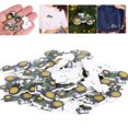thumbnail image 4 of 150pcs Wood Buttons, Wooden Buttons, Cute DIY For Clothes Backpacks, 4 of 8