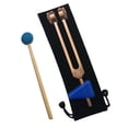 thumbnail image 4 of Juego de horquillas de afinación de aleación de aluminio de 136,1 HZ con bolsa de almacenamiento, de instrumentos de horquilla de afinación rosa Salvador Diapasones, 4 of 10