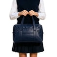 thumbnail image 2 of Japanese JK Uniform Bag, PU Leather Large Capacity Briefcase Handbag, Multi‑Pocket Work School Laptop Tote Bag for Student Cosplay Daily Commute, 2 of 4