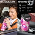 thumbnail image 5 of Modern 30oz Handheld Travel Tumbler with Handle – Double Wall Stainless Steel Insulated Cup, Flip Straw Lid, Leak-Proof & BPA-Free for Hot and Cold Drinks – Durable Coffee & Juice Mug White, 5 of 7