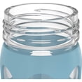 thumbnail image 3 of Botella de agua Lifefactory Glass de 650 ml con tapa abatible de mezclilla, 3 of 6