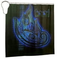thumbnail image 2 of Tool Band Shower Curtain Bathroom Decor 72"X72" Printed Washable Shower Curtain With Hooks Iron, 2 of 9