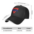 thumbnail image 3 of YMCA Men Women Baseball Cap Classic Adjustable Hat Dad Trucker Hat for All Seasons, 3 of 5