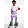 thumbnail image 4 of Comfortable Classic Flare Leggings for Girls Slim-Fit Bell Bottoms Bell Bottom Trousers for Big Girls Age 6-13, 4 of 6