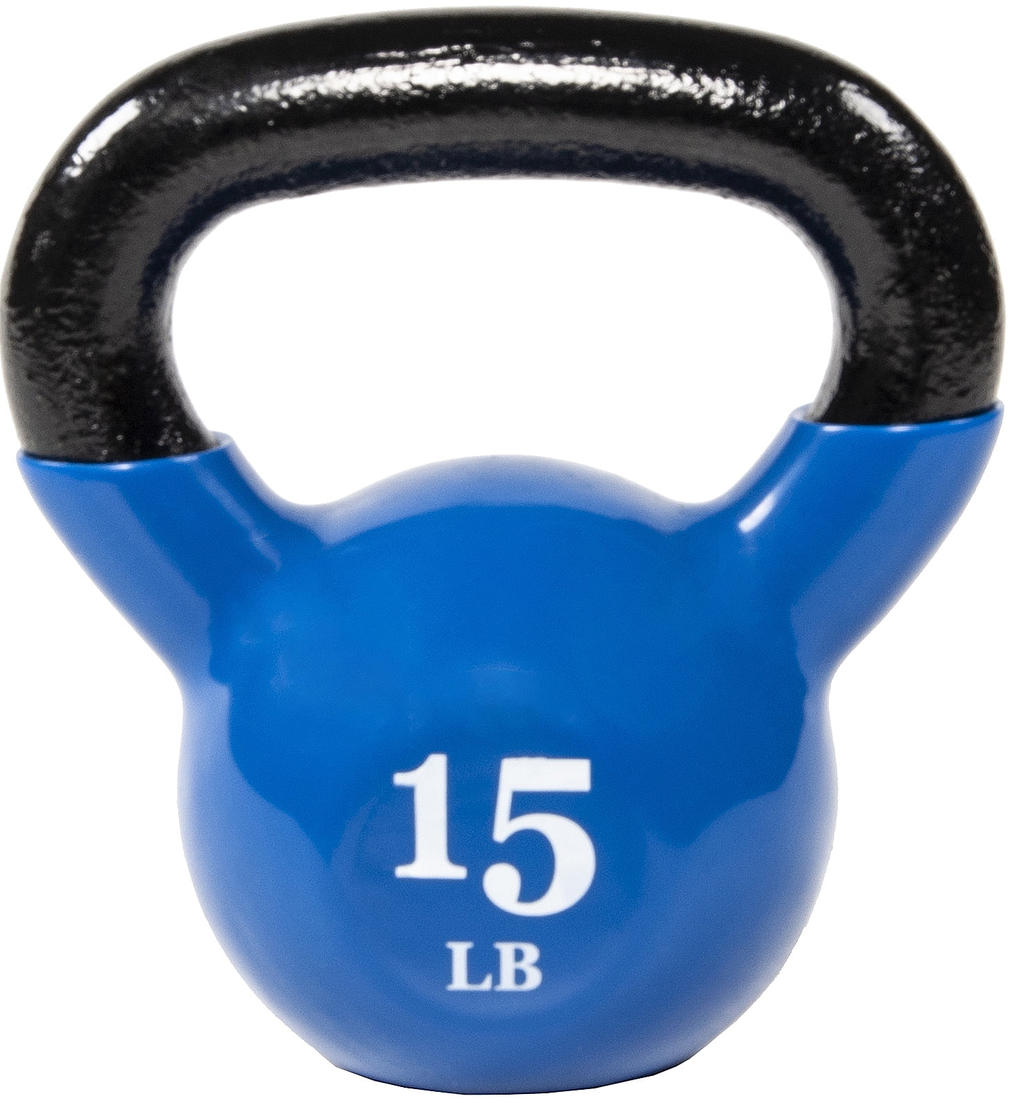 Everyday Essentials All-Purpose Color Vinyl Coated Kettlebell