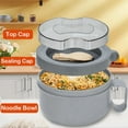 thumbnail image 4 of Unbreakable Microwave Soup Mugs with Lids and Handles,Microwave Ramen Bowl with Lid for Soup and Instant Noodles,Oatmeal, Gumbo, Salad,BPA Free, 4 of 7
