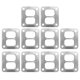 thumbnail image 2 of Junta Turbo 10 Piezas de Acero Inoxidable ANGGREK, 2 of 8
