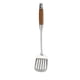 thumbnail image 2 of Xihbxyly Espátula Ranurada, Material Duradero de Acero Inoxidable, Mango de Madera para Un Agarre Cómodo, Resistente para Wok y Barbacoa, Apta para Lavavajillas, 15,7 Pulgadas de Largo, Perfecta para, 2 of 6