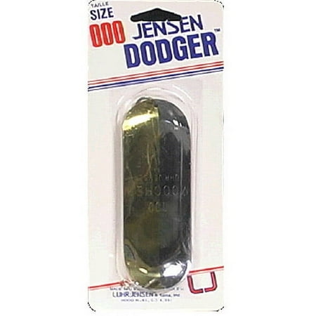 UPC: 0049762127839 | Luhr Jensen Dodger Trolling Atrractor 4 5/8  Brass/Chrome