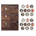 thumbnail image 1 of 20 piezas de Perilla de cajón de gabinete Macarena Perilla del gabinete, 1 of 8