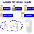 thumbnail image 4 of Automatic Soap Dispenser, 400ML Foam Soap Dispenser with Infrared Sensor, Wall Mounted Liquid Soap Dispenser for Bathroom, 4 of 4