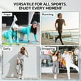 thumbnail image 3 of Women's Casual Sports Versatile Leg Sweatpants, Drawstring - Waist Comfortable with Stretch and Pockets M, 3 of 7