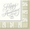 Anniversary 'Dazzling Anniversary' Small Napkins (16ct)