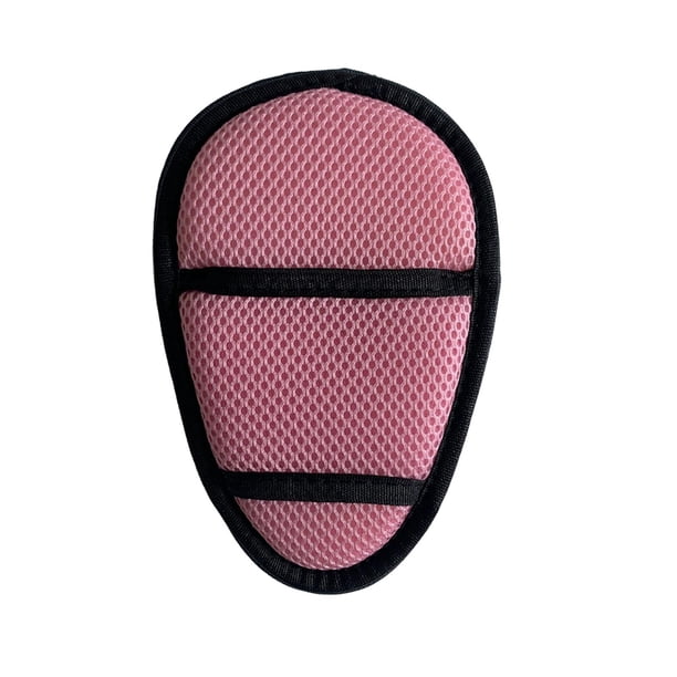 Protector universal para la entrepierna del bebé, correa para el cinturón de seguridad de cinco puntos, accesorios para carritos rosado