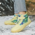 thumbnail image 5 of Kids Snow Boots Girls Toddler Winter Shoes Girls Barefoot Stylish Five Toe Cotton Shoes with Plush Lining High Top Hiking Boots for Girls Winter Barefoot Shoes for Toddler Boys, 5 of 12