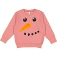 thumbnail image 2 of Inktastic Snowman Face Toddler Sweatshirt, 2 of 4
