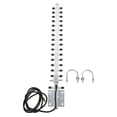 thumbnail image 1 of Tyeign 2.4G 25Dbi Router Antenna, 16 Units, Wireless Network Card, Long Range Outdoor Directional Silver, 1 of 7