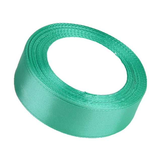 Gift Ribbon Wedding Decorations Clothes Making made; fine craftsmanship and Supply DIY Craft Accessories Light-weight Polyester Ribbons for Ornaments Cyan 54