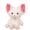 White, variant on PP Cotton Cute Cat Plush Toy for Modern Home Decor and Elegant Soft Animal Figure Collection, 15.7 inch White