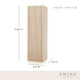 thumbnail image 4 of Twine Decorative Wine Gift Box, 1-Bottle Wine Box, Paulownia Wood, Gifts, 4 of 7