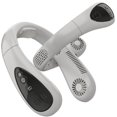 thumbnail image 1 of Ventilador de cuello colgante de enfriamiento de aire de verano portátil Ventilador eléctrico deportivo de 3 velocidades (blanco), 1 of 9