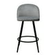 thumbnail image 4 of Set de 2 Bancos Periquera Avila para Barra de Cocina o Bar, Madera y Metal Plata MUNDO IN BANC0903741PLATA, 4 of 8