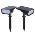 thumbnail image 1 of Lawn Street Light, Outdoor IP65 Waterproof Wall Mount Landscape Solar Light Spotlight  for Lawn for Garden, 1 of 7