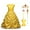 Dress + Accessories, variant on Belle Princess Costumes Dress Layered Off Shoulder Dress up for Party Halloween