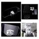 thumbnail image 3 of Clear Wind Cold Windshield Extension Spoiler Wind Deflectors Protector de parabrisas para motocicleta Sports Bike ATV Universal (270 mm) Baoblaze Deflector de viento de parabrisas, 3 of 8