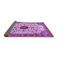 thumbnail image 2 of Ahgly Company Indoor Rectangle Medallion Purple Traditional Area Rugs, 8' x 10', 2 of 4
