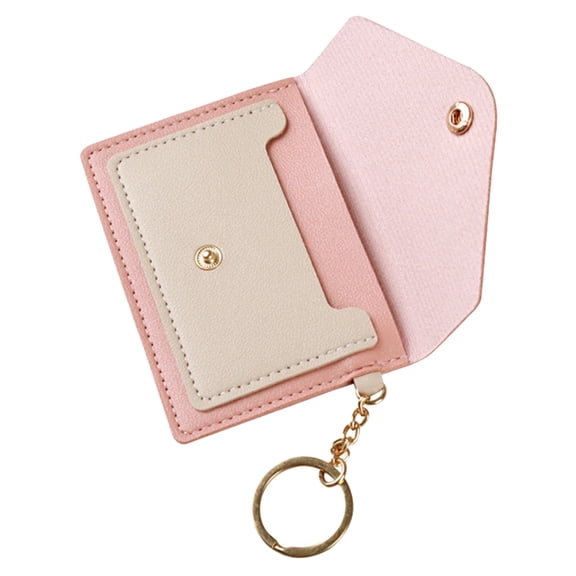 OFFIGAM Candy Color Credit Card Holder Wallet Keychain for Any Occasion
