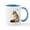 White/Blue Inside, variant on CafePress - Swift Fox Mug - 11 oz Ceramic Mug - Novelty Coffee Tea Cup