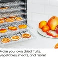 thumbnail image 2 of Chefman Electric Food Dehydrator w/ Digital Touchscreen, 6 Trays - Black, New, 2 of 8