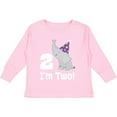 thumbnail image 3 of Inktastic Happy 2nd Birthday Zoo Elephant Boys or Girls Long Sleeve Toddler T-Shirt, 3 of 5