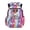 Kawaii Cartoon Girl Print, variant on Stars Bookbag with Multi-Pocket, traspirante Durable 17 Inch Book Bag for Elementary Primary School