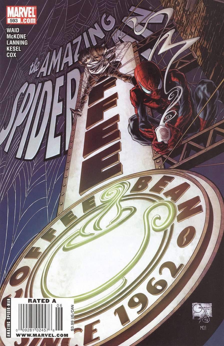 Cover of The Amazing Spider-Man #593