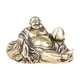 thumbnail image 1 of Estatua de Buda Maitreya, adorno de escritorio, centro de mesa, regalo artesanal, escultura budista, figura de latón para estante de oficina y, 1 of 9