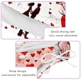thumbnail image 3 of Valentine's Day Love Women's Bikini Set with Detachable Sponge, Adjustable Strap | 2-Pack, Beachwear, Poolside, Swimsuit., 3 of 6