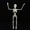 white, variant on Oefntac Savings Halloween Decor Posable Halloween Skeleton Decorations Poseable Skeleton with Movable Joints for Halloween Indoor/Outdoor Haunted Houses Graveyard Decor